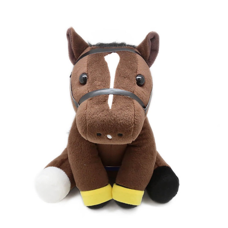 JRA 日本中央競馬會 IDOL HORSE 北部玄駒 Kitasan Black 17年有馬記念 勝出紀念娃娃
