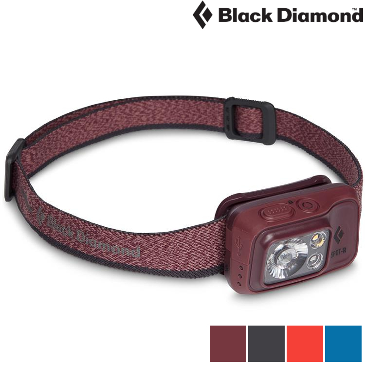 BlackDiamond SPOT 400-R 充電頭燈/LED頭燈/登山頭燈 620676
