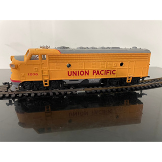 HO軌 BACHMANN 港製 UNION PACIFIC 1206 動力與燈光正常