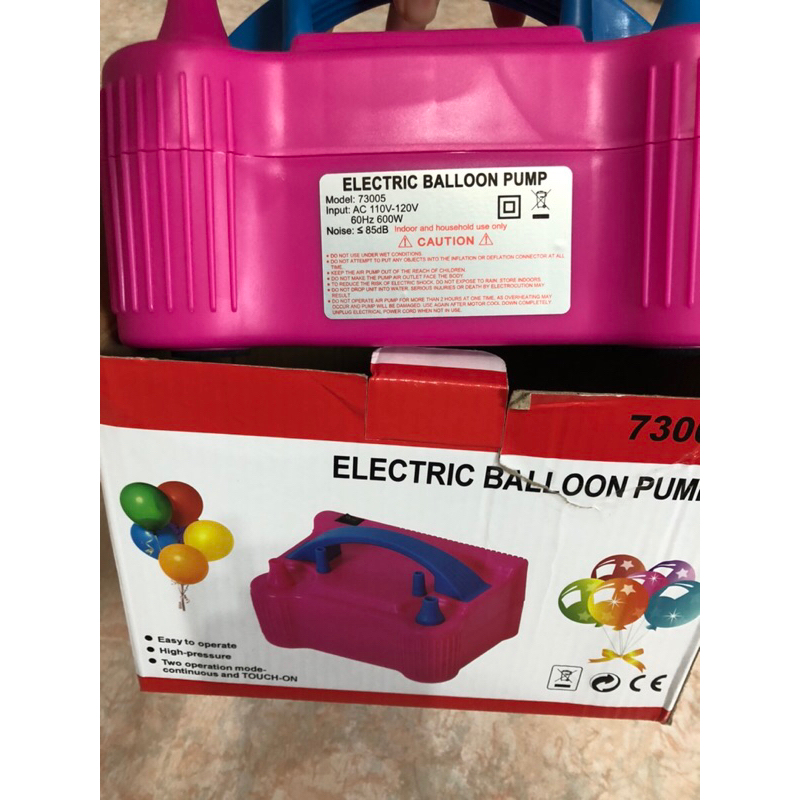 （二手九成新以上僅試用）升級款 電動氣球打氣機 雙頭快速充氣 婚禮佈置 電動充氣 打氣筒 生日派對 園遊會氣球佈置