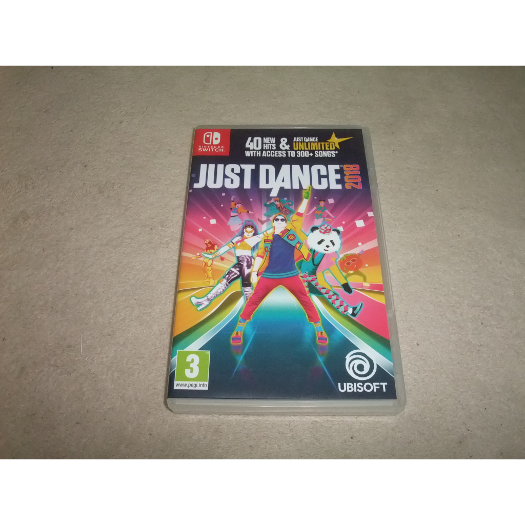 NS 舞力全開JUST DANCE 2018(英文版)(普)