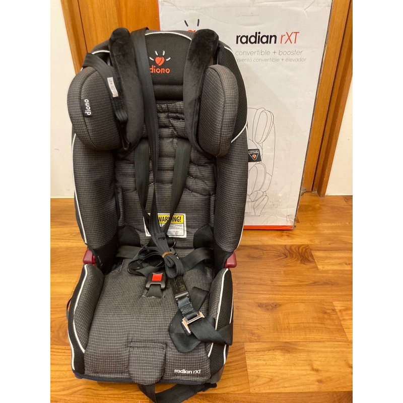 美國Diono Radian RXT成長型兒童汽車安全座椅-二手