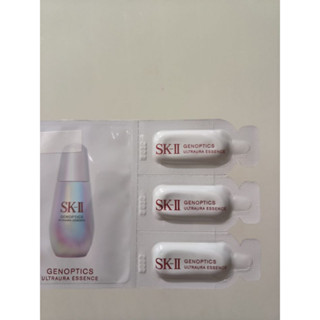 SKII SK-II SK2光蘊臻採煥亮精華0.7ml*3包 小燈泡送鐳射極淨白淡斑精華1.5ml