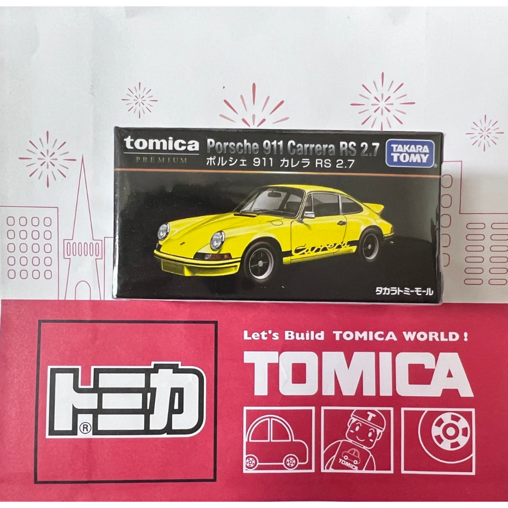 TOMICA SHOP 限定 PREMIUM Porsche 911 Carrera RS 2.7 保時捷 ＊現貨＊