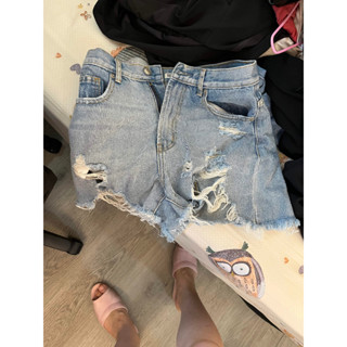 女性牛仔短褲 二手 不知品牌