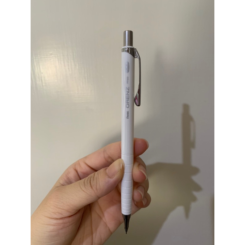 二手近全新 自動鉛筆 0.3mm pentel 飛龍牌 ORENZ 白