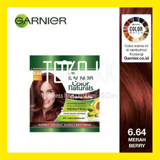 Garnier Color semir rambut pewarna KBT89 MERAH BERRY