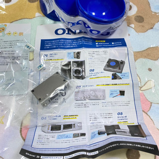 日本Kenelephant onkyo audio迷你音響錄音帶播放機設備模擬模型扭蛋 轉蛋盒玩食玩模型公仔娃娃玩偶玩具