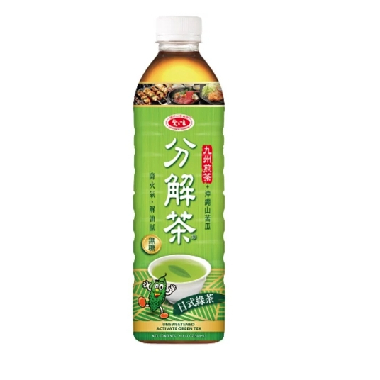 【愛之味】日式綠茶分解茶590mlx2箱組(24入/箱)