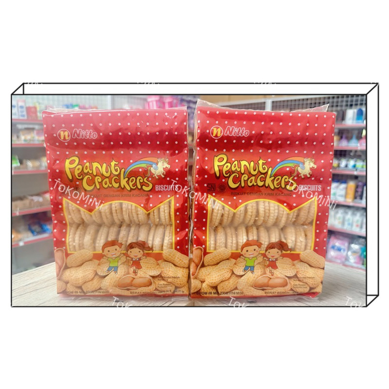 🐰TOKO MINI🐰花生夾心餅乾 Nitto peanuts crackers biscuits