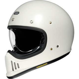 SHOEI EX-ZERO OFF WHITE 素色 白色 全罩 山車帽 越野帽 安全帽 附雲端發票
