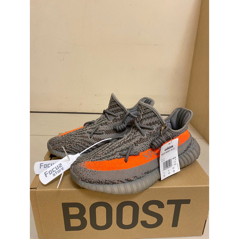 正品Yeezy Boost 350 V2 Beluga Reflective 灰橘 滿天星 GW1229（✨可私訊議價）