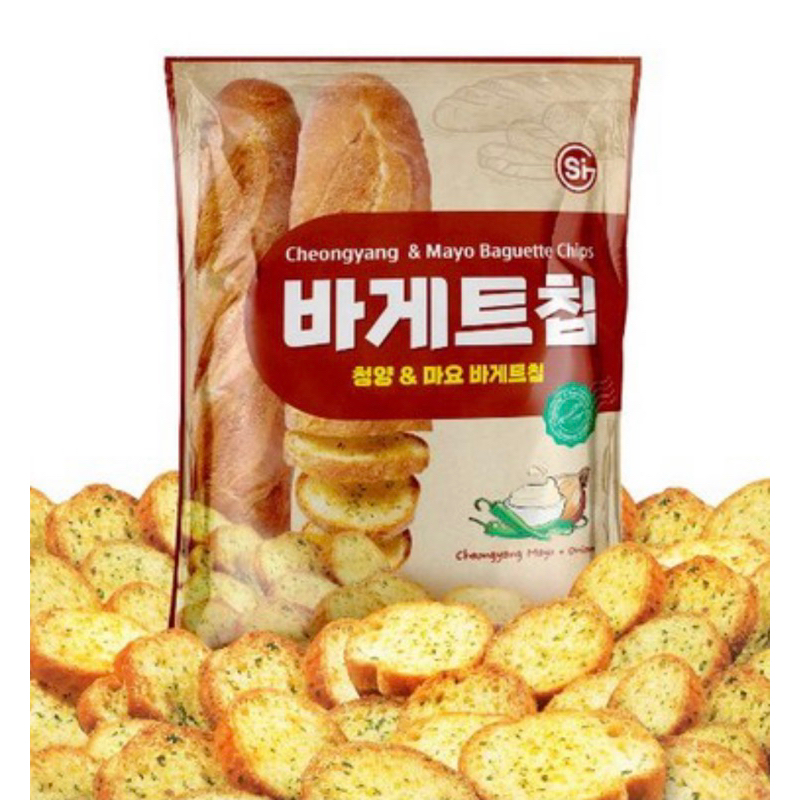 韓國 CW奶油青陽辣椒香蒜洋蔥麵包餅乾