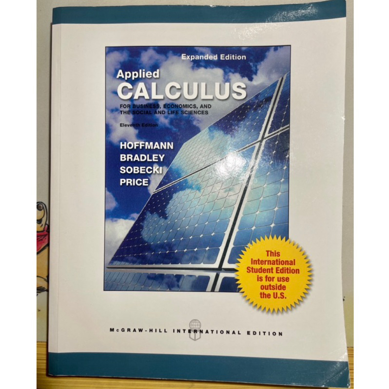 二手 Applied Calculus for business,economics…  11th