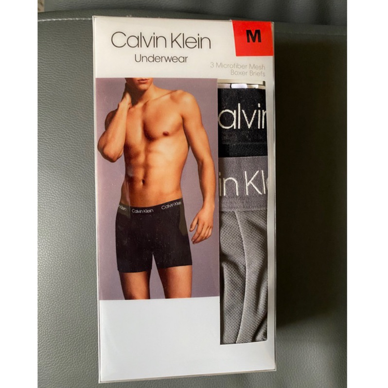 Calvin Klein CK 男彈性內褲 M號 全新正品 (2入)