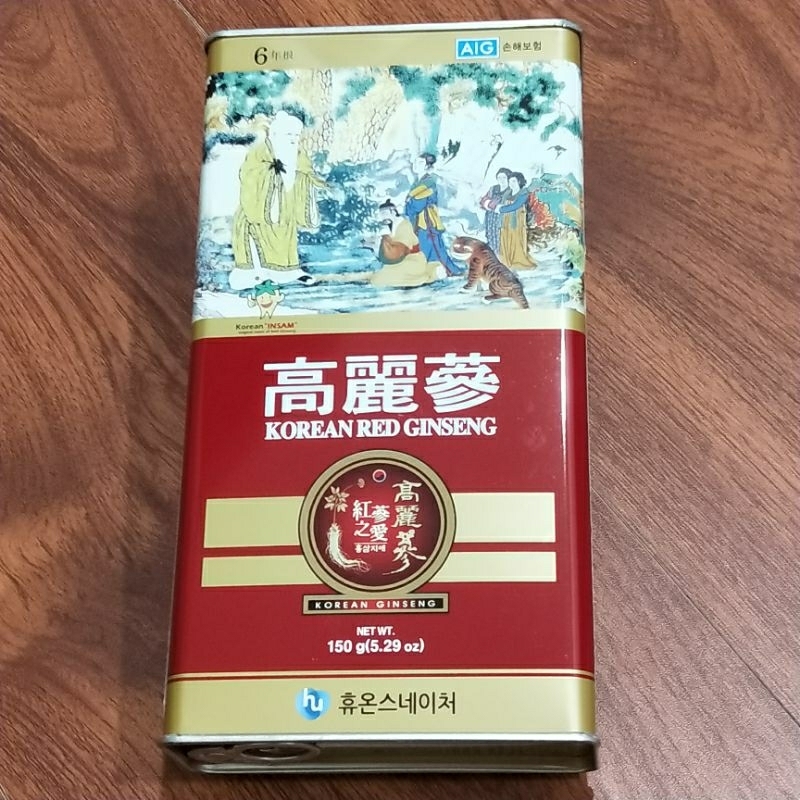 紅蔘之愛 高麗蔘 韓國高麗紅蔘 六年根 150g