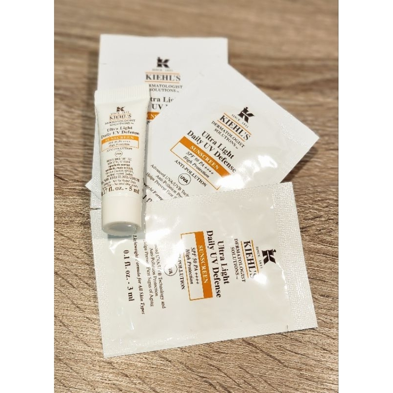 😈Kiehl's契爾氏 集高效清爽UV防護乳 SPF50 PA++++(預防光老化) 5ml*1/到期2023.10月