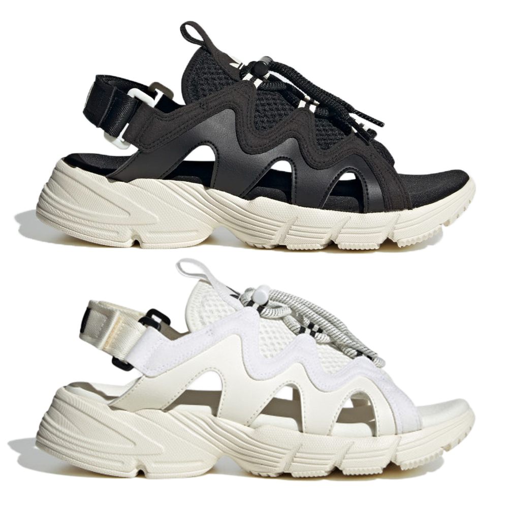 Adidas 女鞋 涼鞋 休閒 ASTIR 白/黑【運動世界】HP2185/HP9569