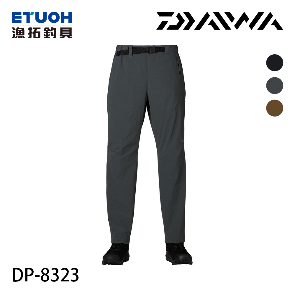 DAIWA DP-8323 炭黑 [漁拓釣具] [長褲]