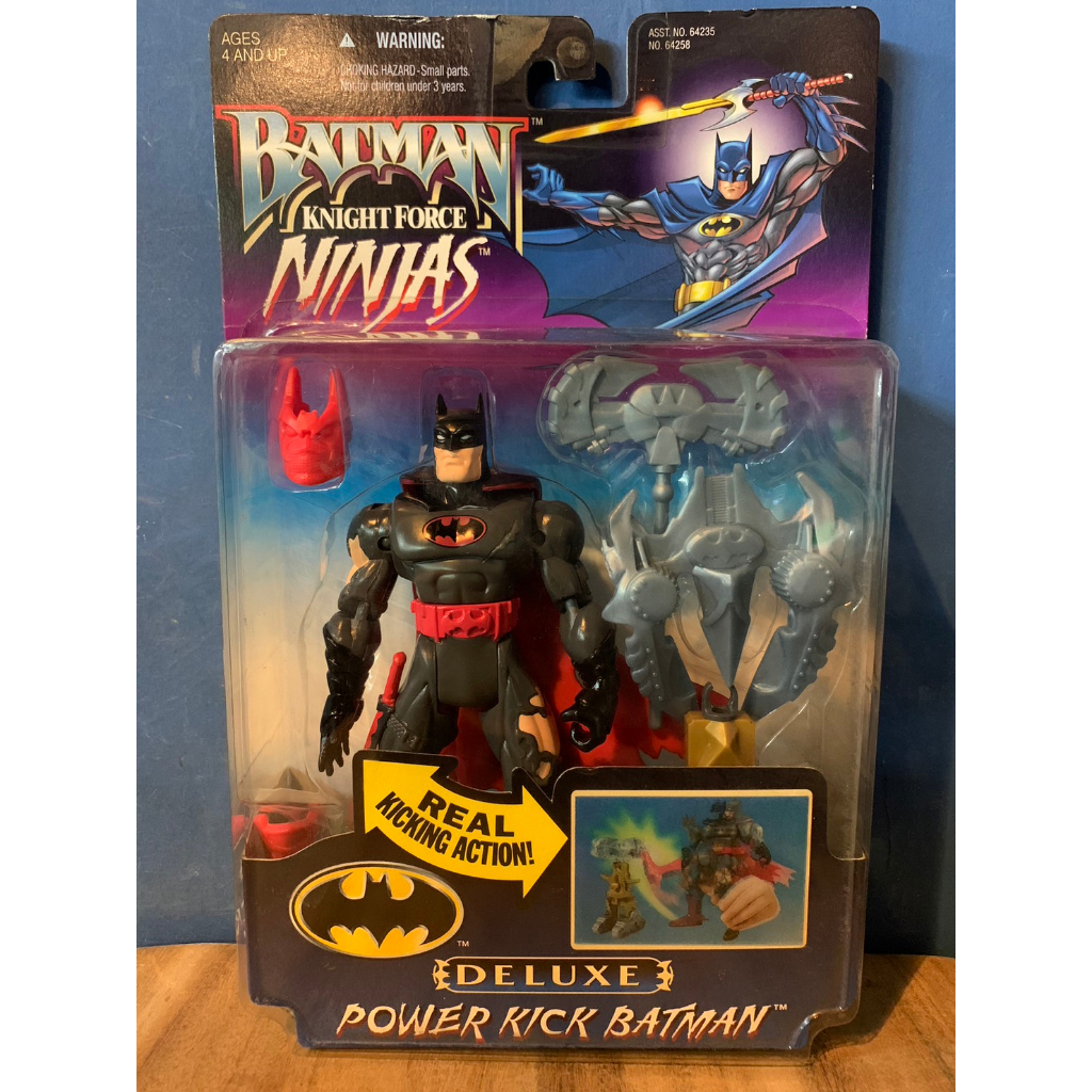 KENNER 肯納 BATMAN 忍者 蝙蝠俠 DELUXE POWER KICK BATMAN NINJAS