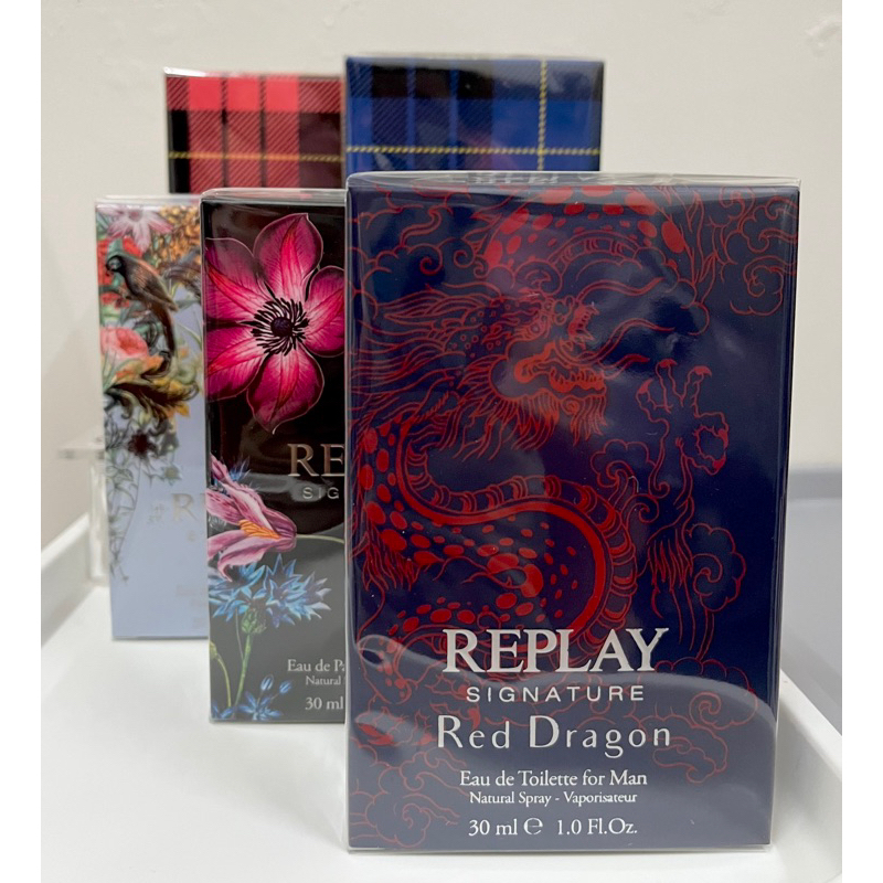 【Replay 香水】 龍蘊茶煙、逆光尋花、花下低語、牧野春莓、沁風薄荷