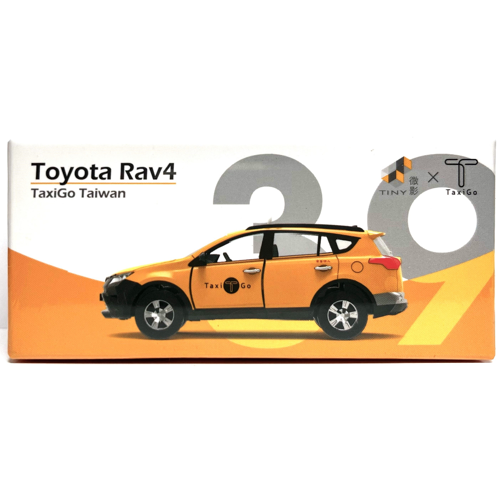 ☆勳寶玩具舖【現貨】TINY 微影 城市 台灣 39 豐田 Toyota Rav4 Taxi Go Taiwan 計程車
