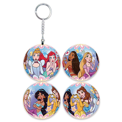 Disney Princess公主(6)立體球型拼圖鑰匙圈24片 HPD0124159
