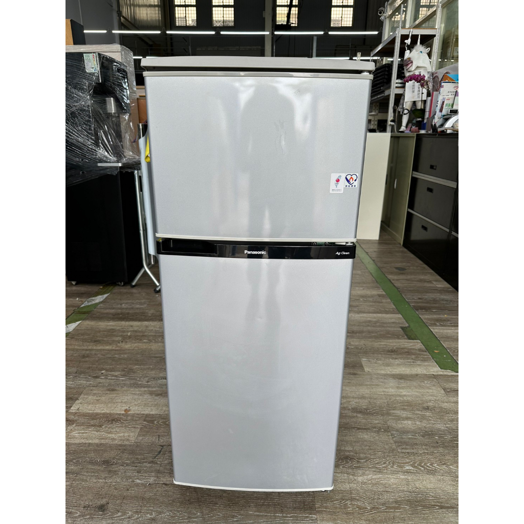 吉田二手傢俱❤Panasonic國際牌130L雙門變頻冰箱 家用冰箱 套房冰箱 辦公室冰箱 小冰箱