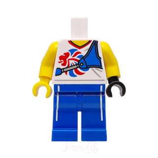 公主樂糕殿 LEGO 樂高 2012年 8909 英國奧運 弓箭手 射箭 身體+腳 973pb1156c01 B053