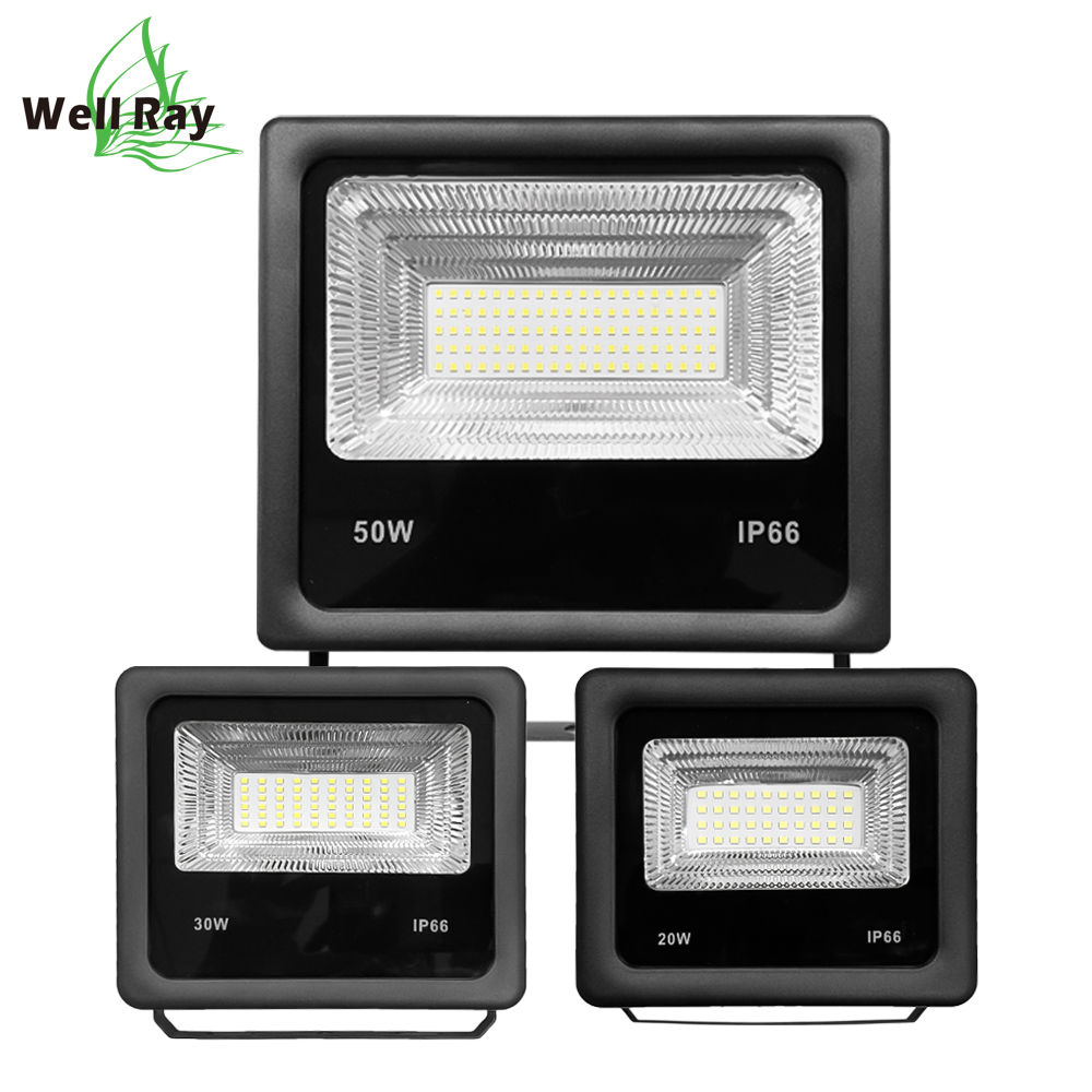 【緯叡科技】LED 投光燈 20W 30W 50W 投射燈  泛光燈 景觀燈 防水 爆亮 全電壓 戶外燈