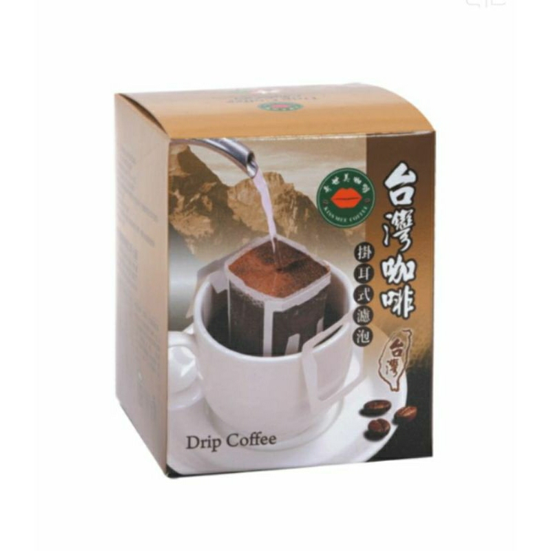 🔆【奇世美咖啡】掛耳式濾泡咖啡🔆10小包入/盒裝【古坑咖啡】【台灣咖啡】