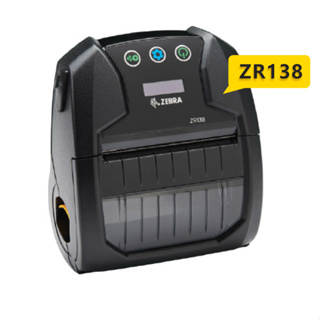 全新品現貨斑馬（ZEBRA）ZR138熱感迷你 IOS 行動收據標籤條碼印表機列印藍牙ZR328行動 替代EZ320