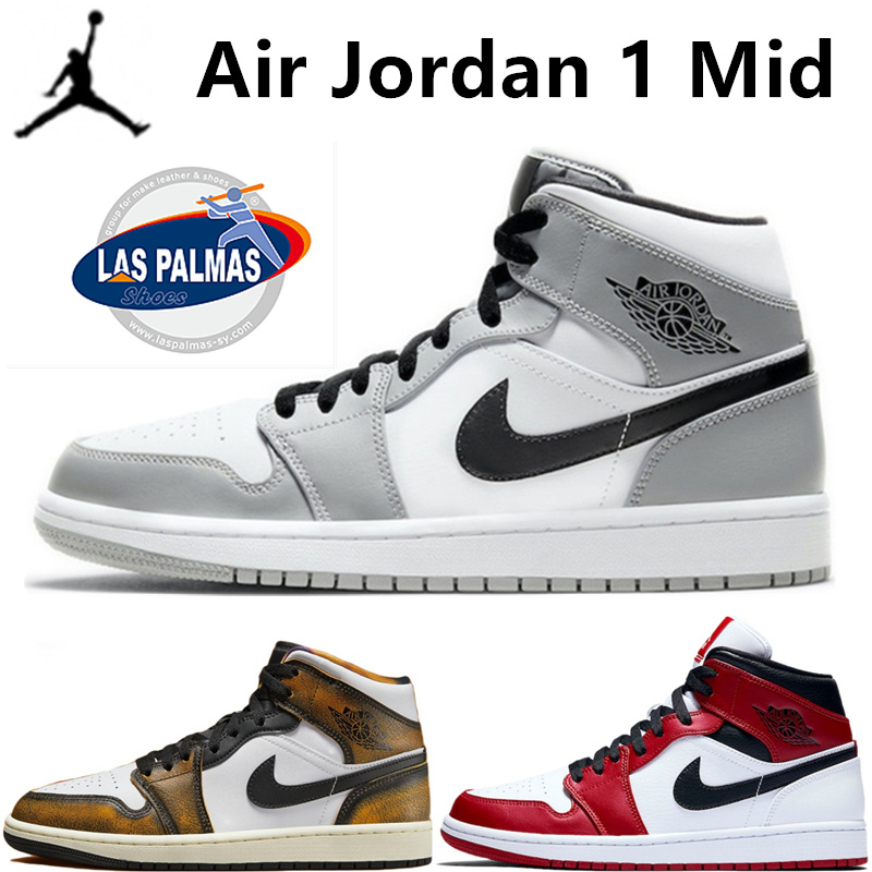 Air Jordan 1 Mid 男鞋 女鞋 白紅 小芝加哥 黑紅腳趾 黑白灰 煙灰 灰白 黑曜石 AJ1 中筒 籃球鞋