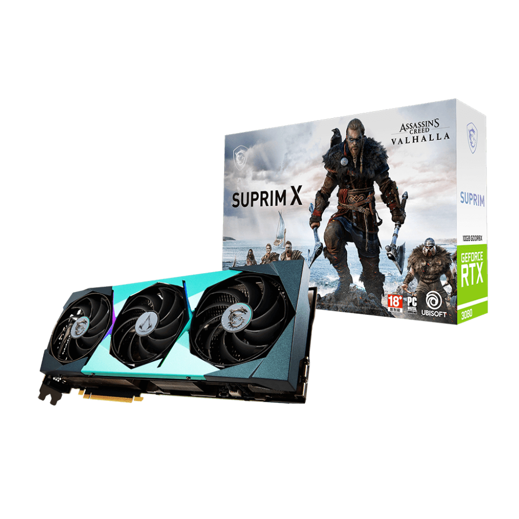 全新 超龍 刺客教條特仕版 Mis GeForce RTX™ 3080 SUPRIM X 10G  非LHR