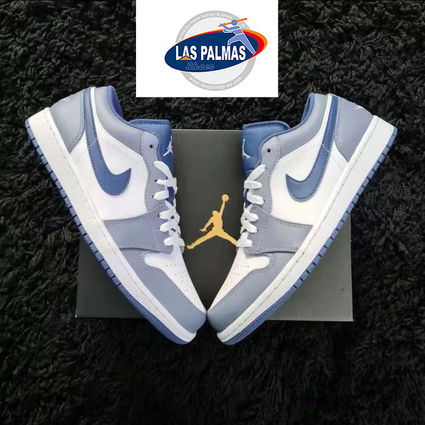 Nike Air Jordan 1 藍 海軍藍553558-414 白藍 北卡藍情侶款 休閒 DC0774-141