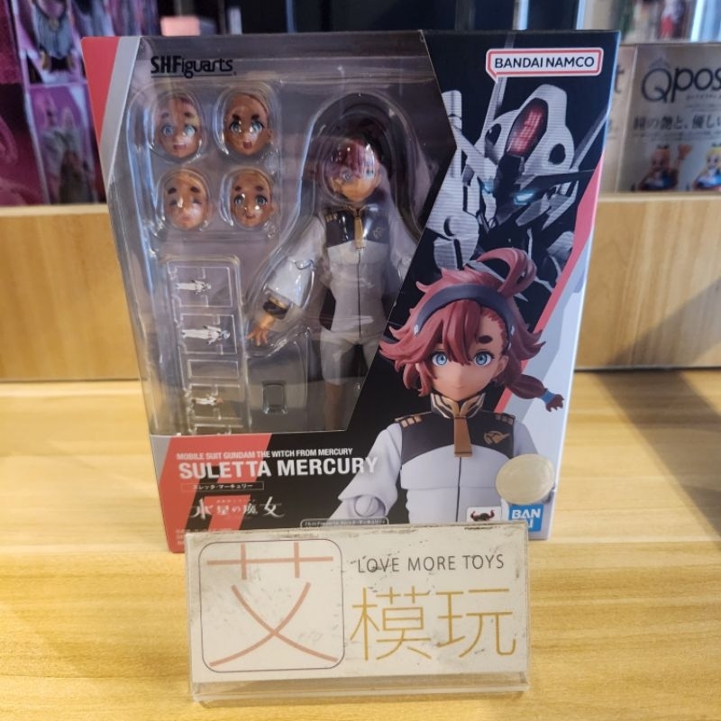 【艾模玩】代理版 全新現貨 BANDAI S.H.Figuarts SHF 水星的魔女 蘇萊塔 墨丘利 可動 公仔