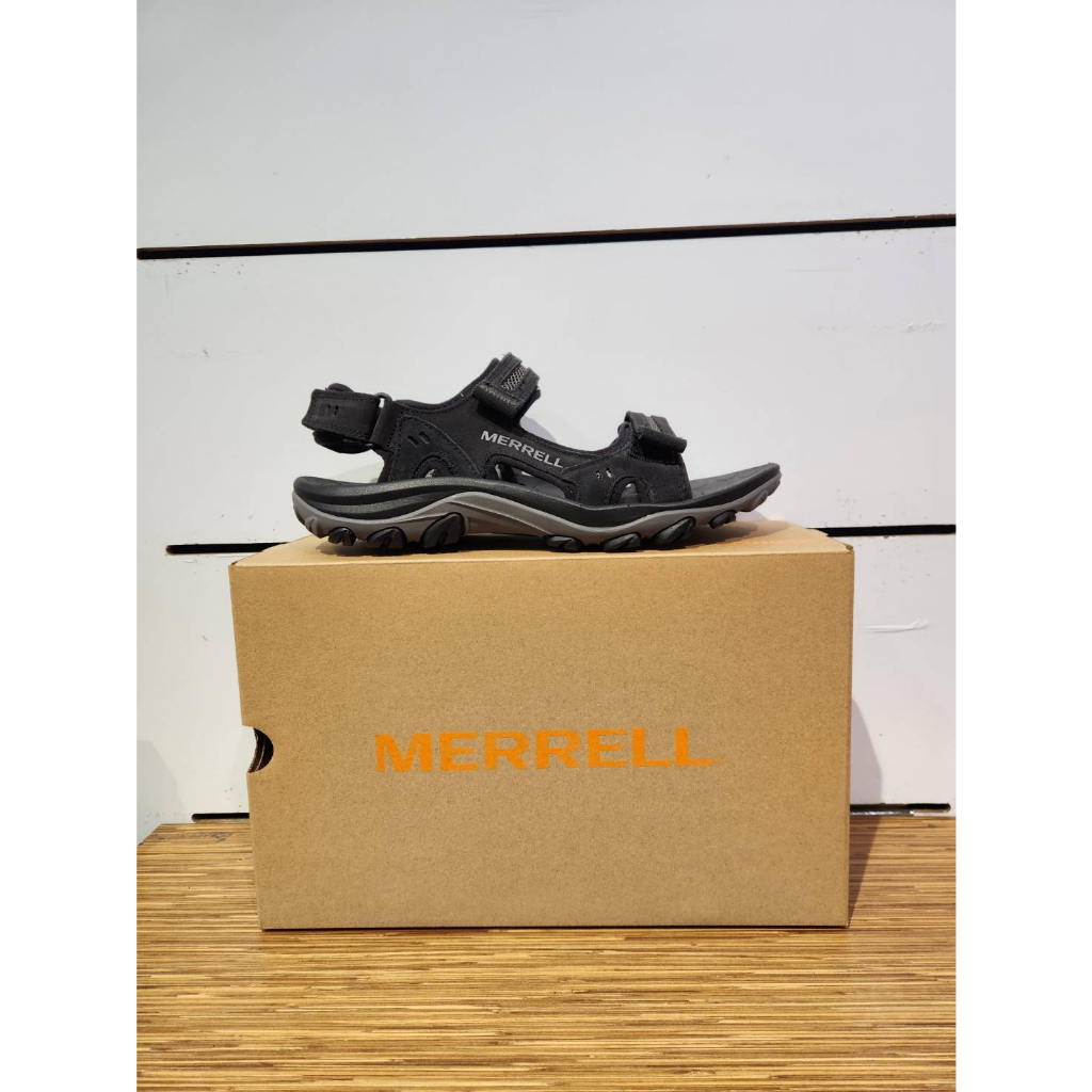 【MERRELL】Huntington LTR Convert 男款防水運動涼鞋 戶外兩用涼鞋ML036843黑色