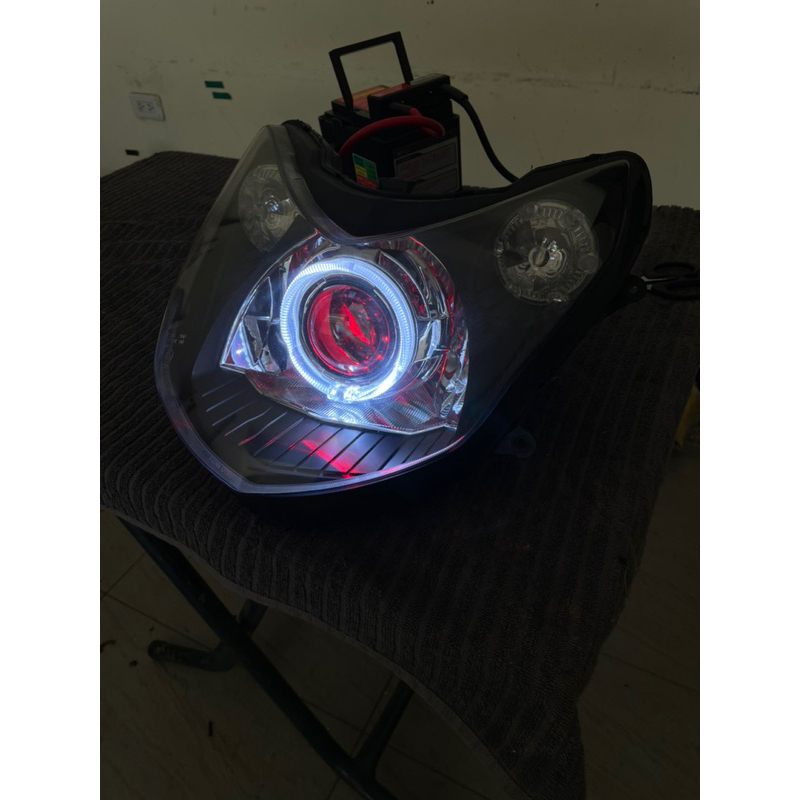 勁戰二代LED魚眼大燈