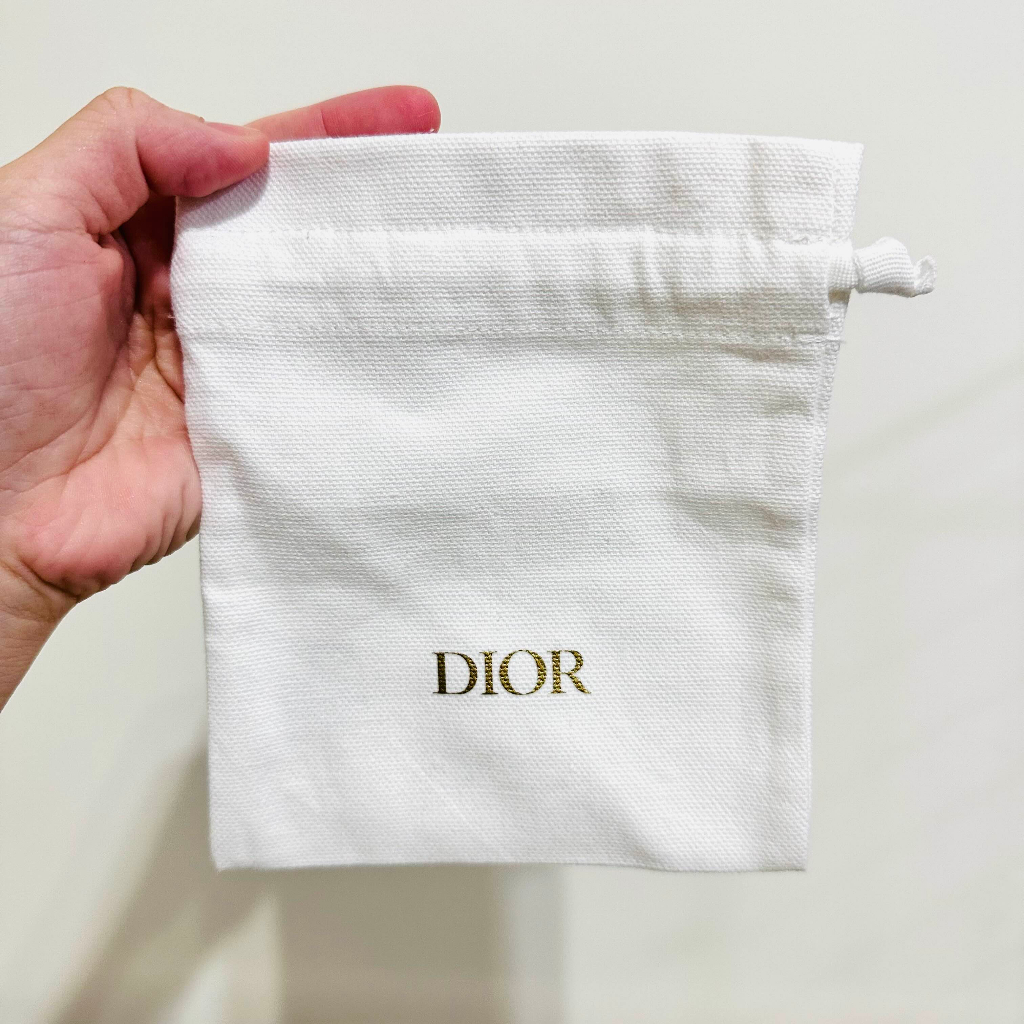 [全新現貨] Dior Beauty 迪奧 香氛世家 白色束口袋