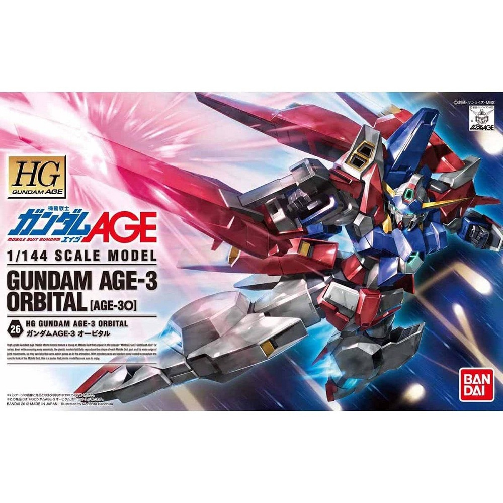 62現貨 軌道型 Gundam AGE-3 Orbital GUNDAM 鋼彈 AGE HG 1/144 HGAGE