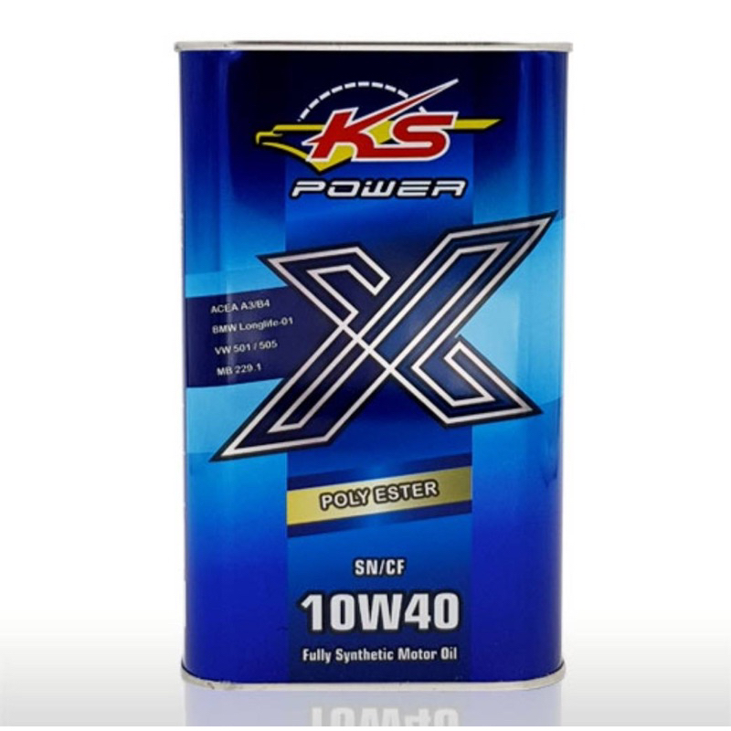 三重RDA『正公司貨』KS POWER X系列 10W-40 「汽車用」 SN Plus 合成機油 API認證