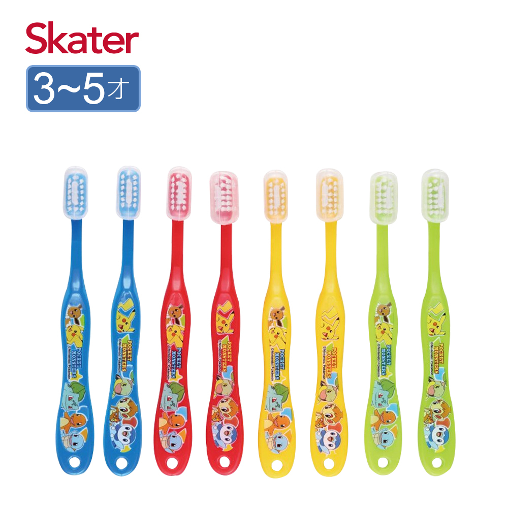 Skater 牙刷8入組(童3-5歲)-寶可夢