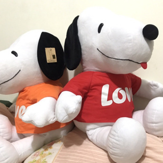 【DT小舖】正版 雷標 Snoopy 史奴比 LOVE 系列 娃娃 玩偶 史奴比 20吋 (台灣現貨)