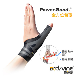 【BODYVINE巴迪蔓】360拇指型護腕-1只(大拇指外拉伸展、輕薄透氣、CT-81107)