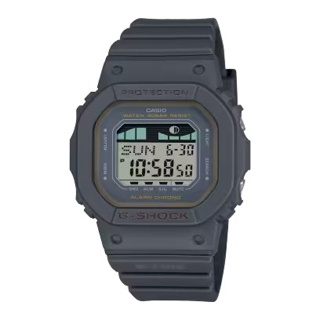 【柏儷鐘錶】CASIO G-shock 電子錶 潮汐錶 霧黑 GLX-S5600-1