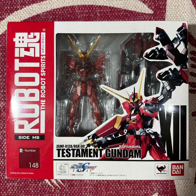 (中古殺肉）BANDAI 萬代 ROBOT魂 148 聖約鋼彈 神兵型態 TESTAMENT GUNDAM