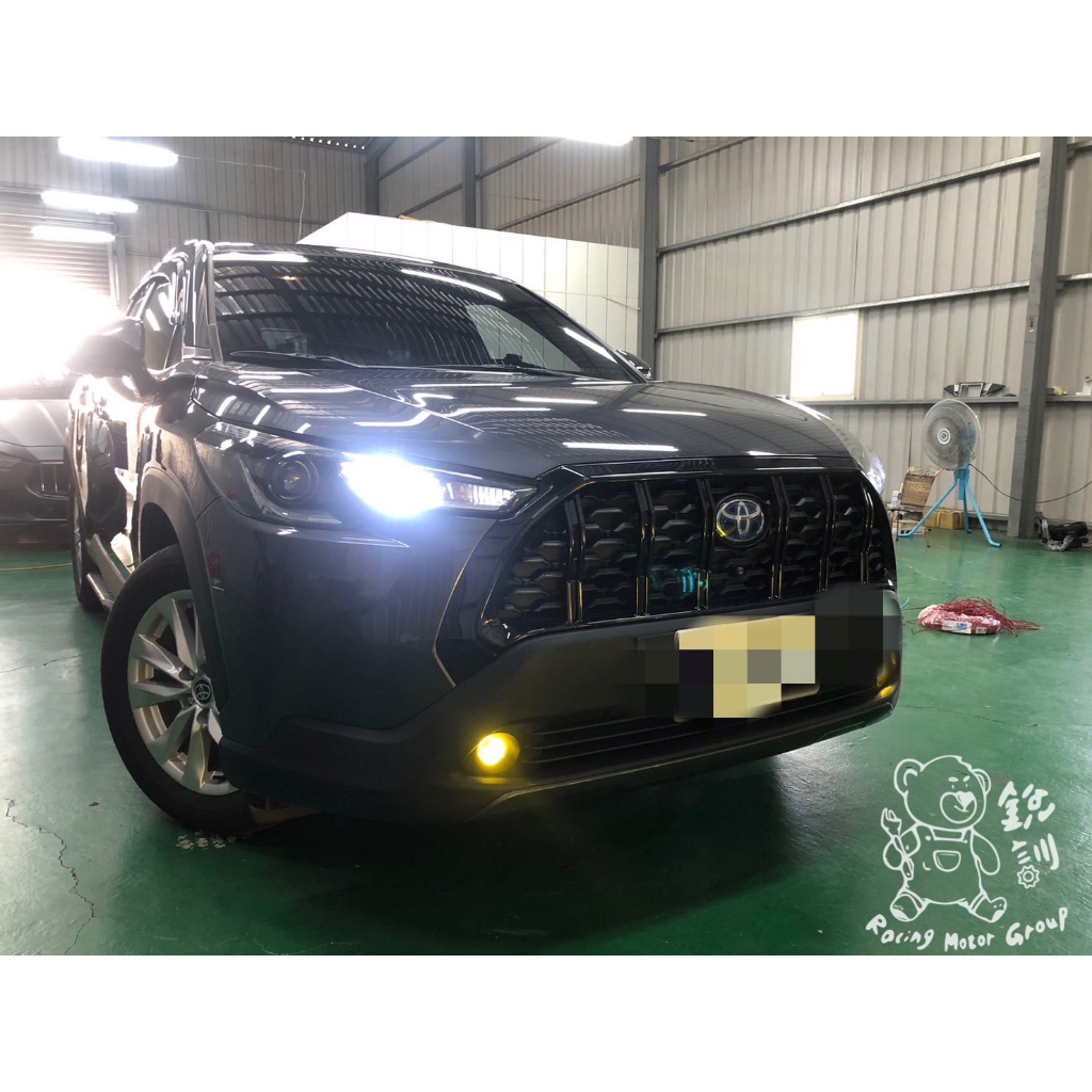 銳訓汽車配件精品-和美店 Corolla Cross 安裝 水箱護罩 瑪莎拉蒂水箱罩 -亮黑色 (另有電鍍銀、三色)