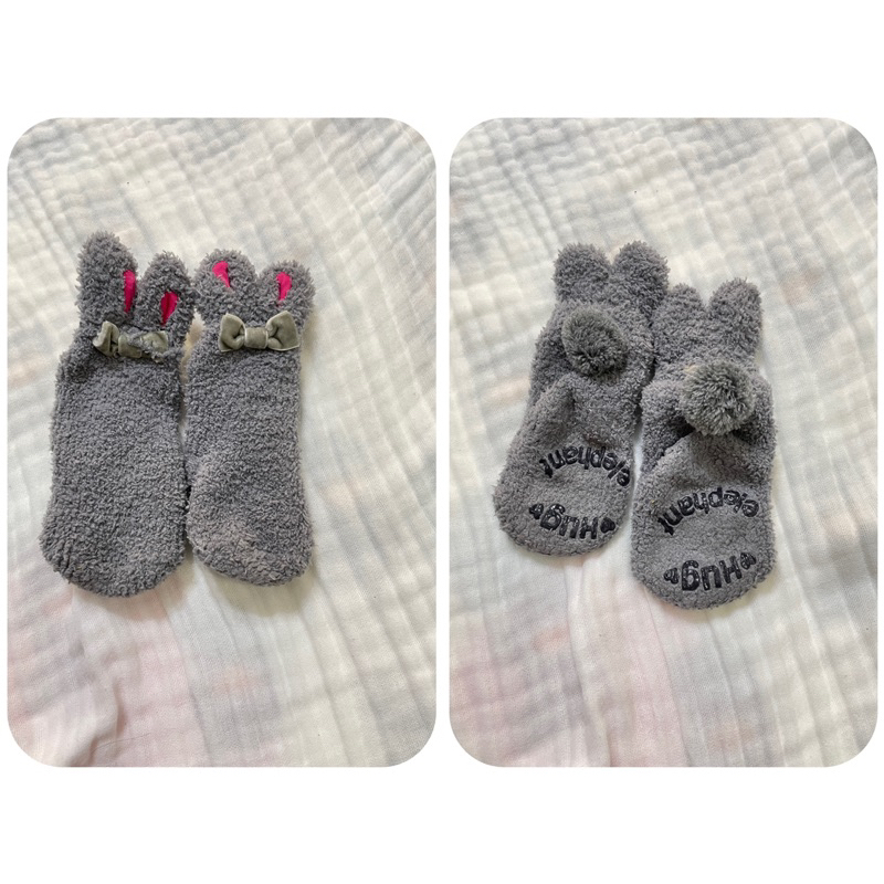 毛襪、保暖襪、幼兒襪、可愛、兔子