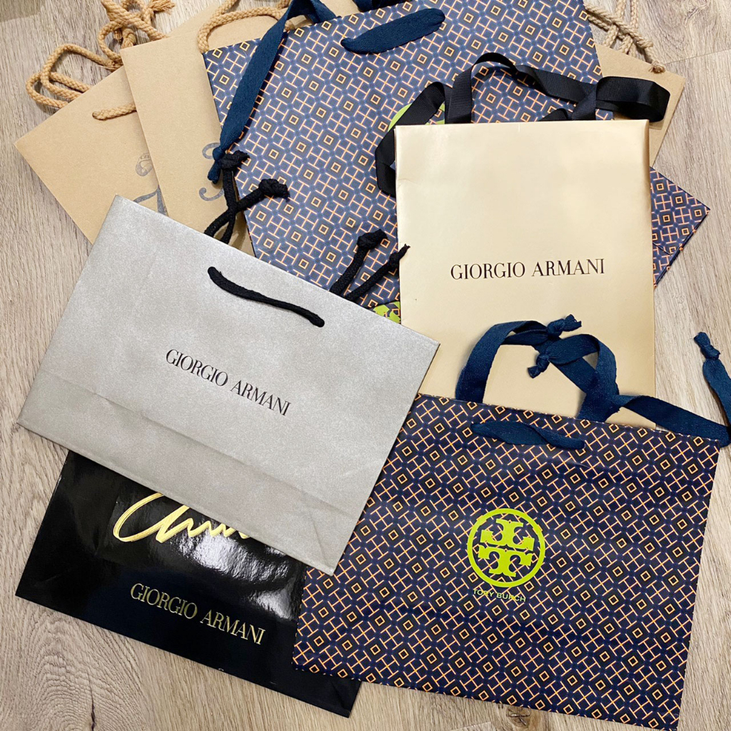 【泰香旺旺屋】名品提袋 名牌 Dior Hermes armani 提袋 紙袋 禮袋 包裝 加購 送禮