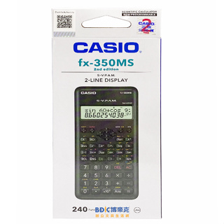 CASIO 卡西歐 12位數工程型計算機 FX-350MS-2